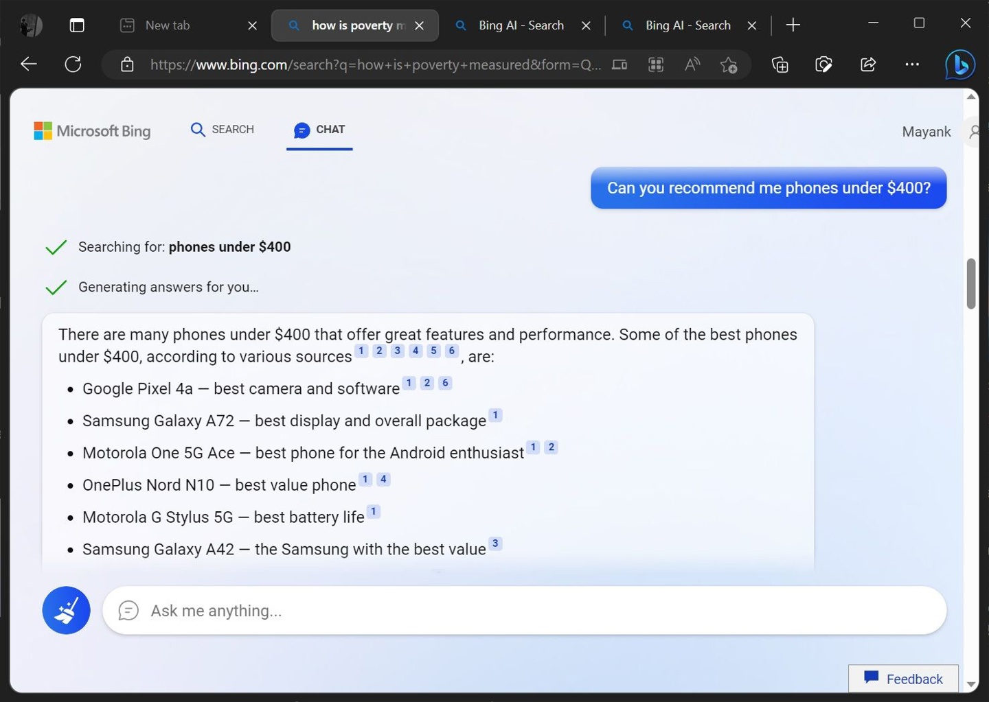 iOS和Android版即将到来，微软已开放基于ChatGPT的全新必应（Bing）
